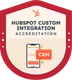 HubSpot Custom Integration Accreditation
